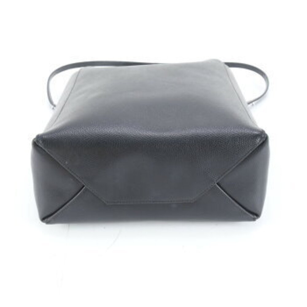 Celine Vertical Cabas leather shoulder bag crossbody handbag black - Picture 6 of 10